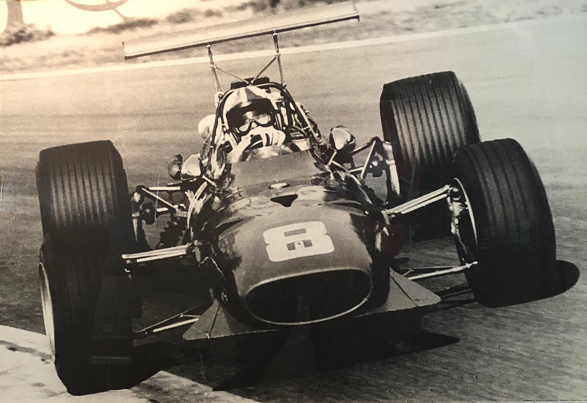 Chris Amon on 1968 Ferrari 312 Official Poster (Ltd Ed)