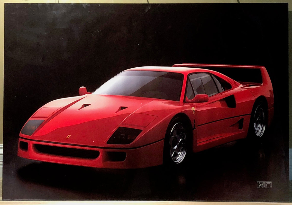 Ferrari F40 Official Poster (492/87)