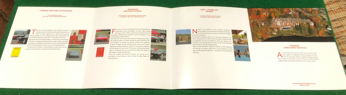 Ferrari Driving Experience 2007 Brochure