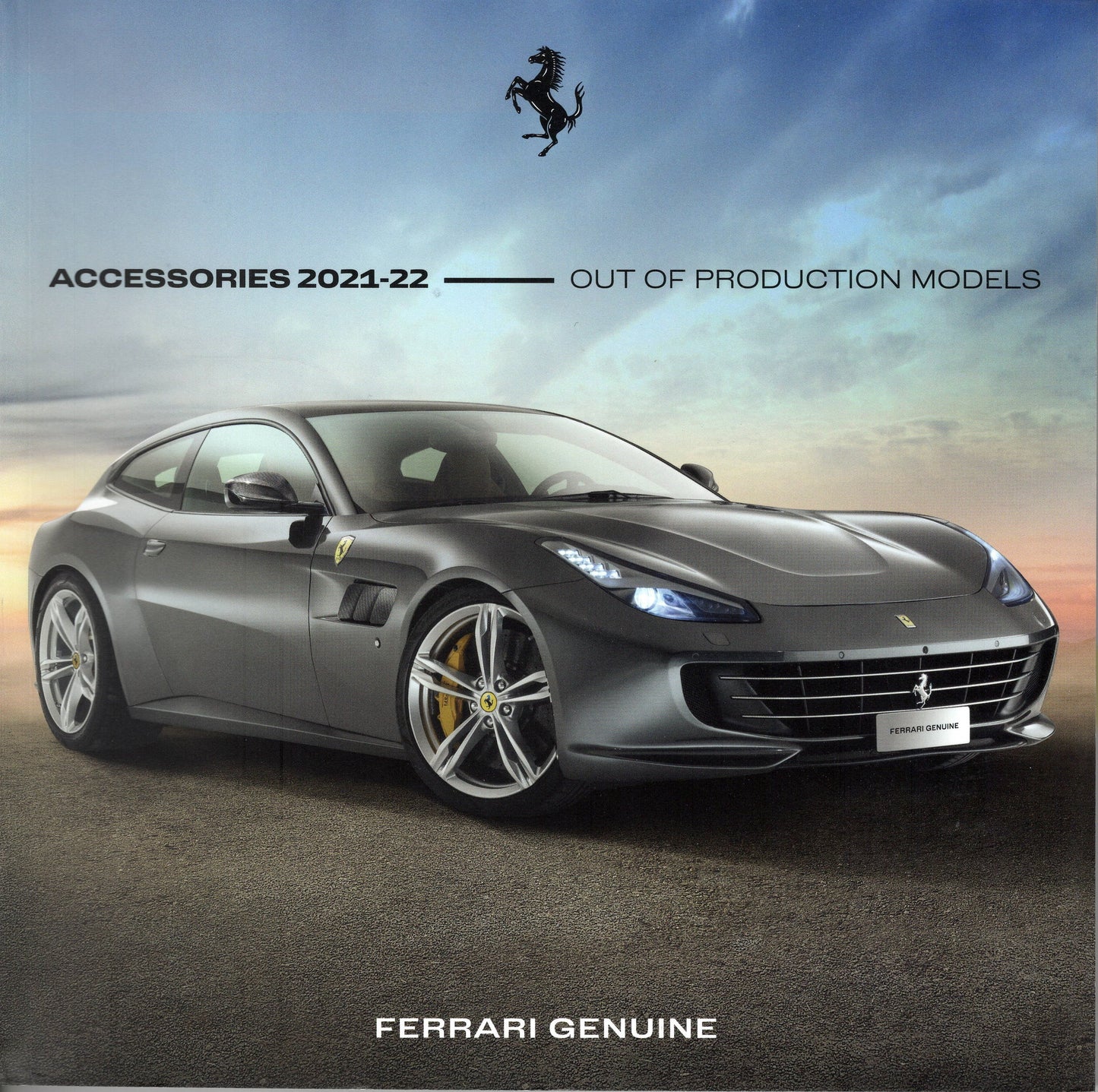 Ferrari Genuine Accessories - Out of Production Models Brochure 2021-22 (095998282)
