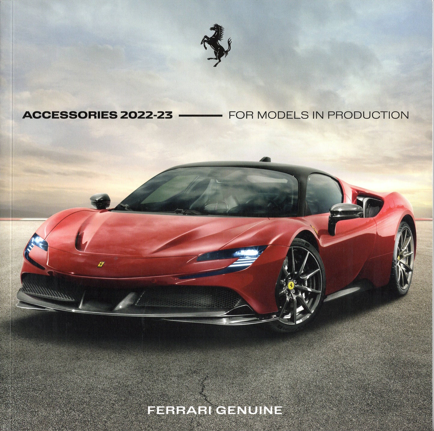 Ferrari Genuine Accessories - Models In Production Brochure 2022-23 (095998306)