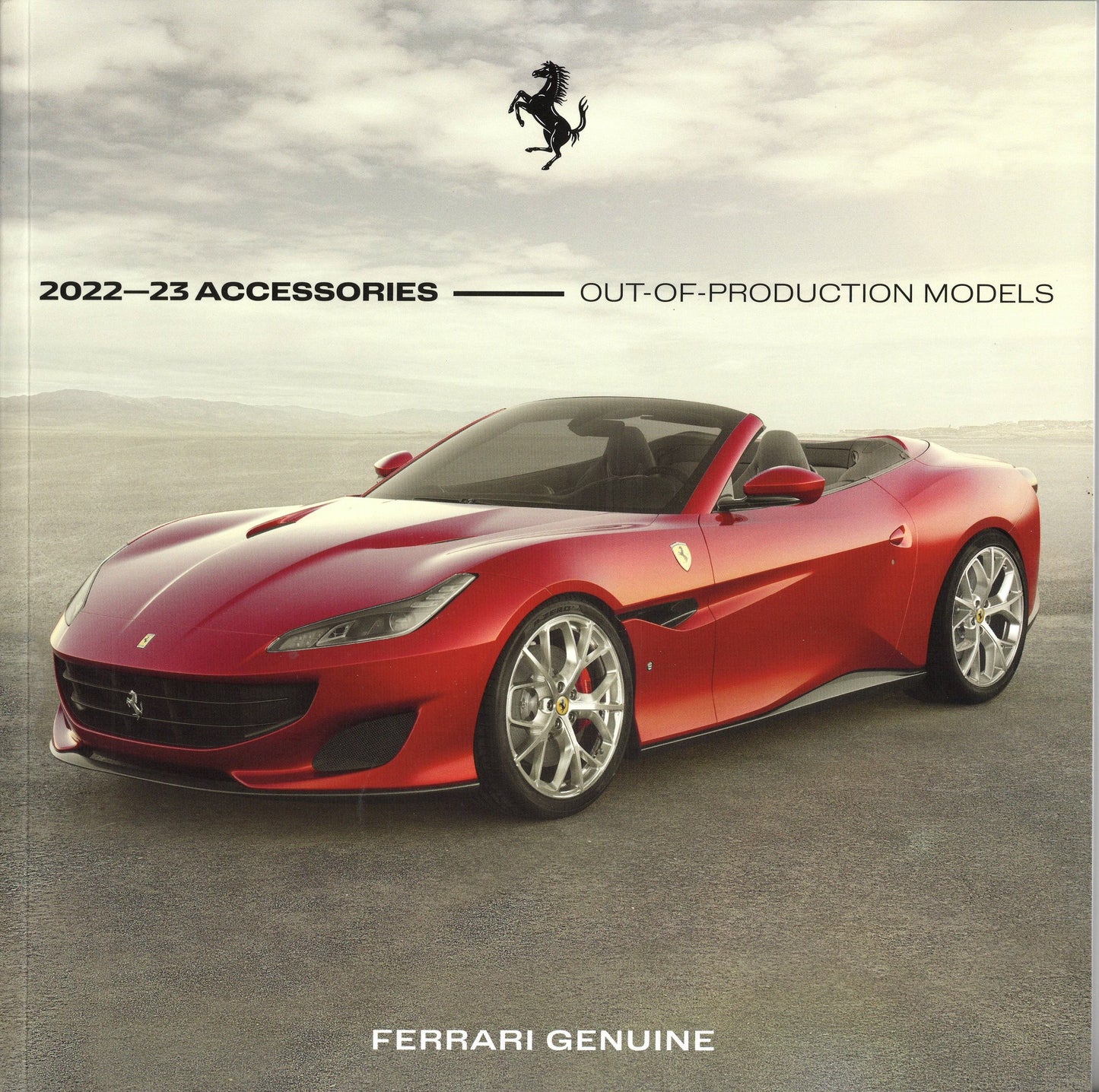 Ferrari Genuine Accessories - Models Out of Production Brochure 2022-23 (095998316)