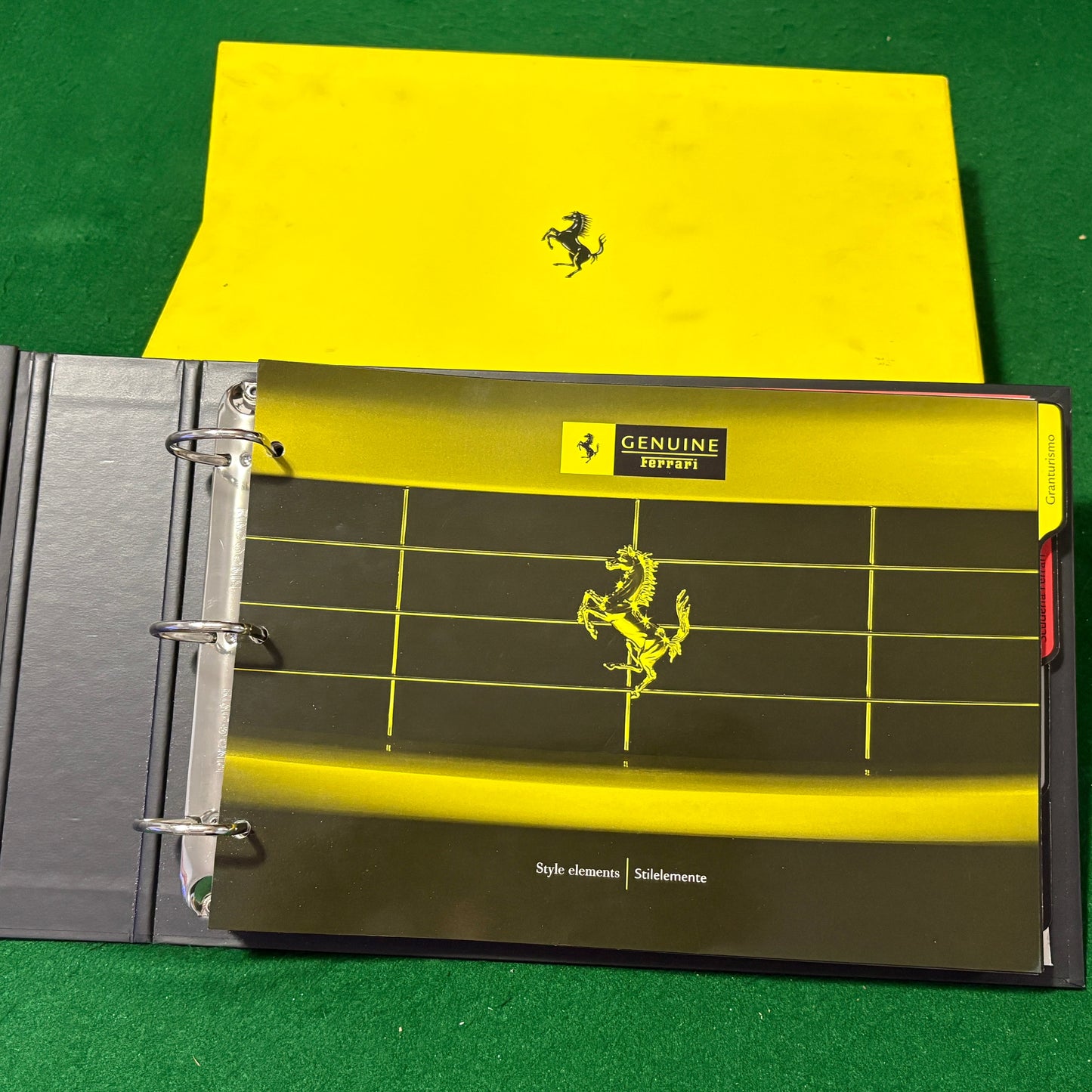 Ferrari Genuine Accessories Style Elements Collection Dealer Display 2007