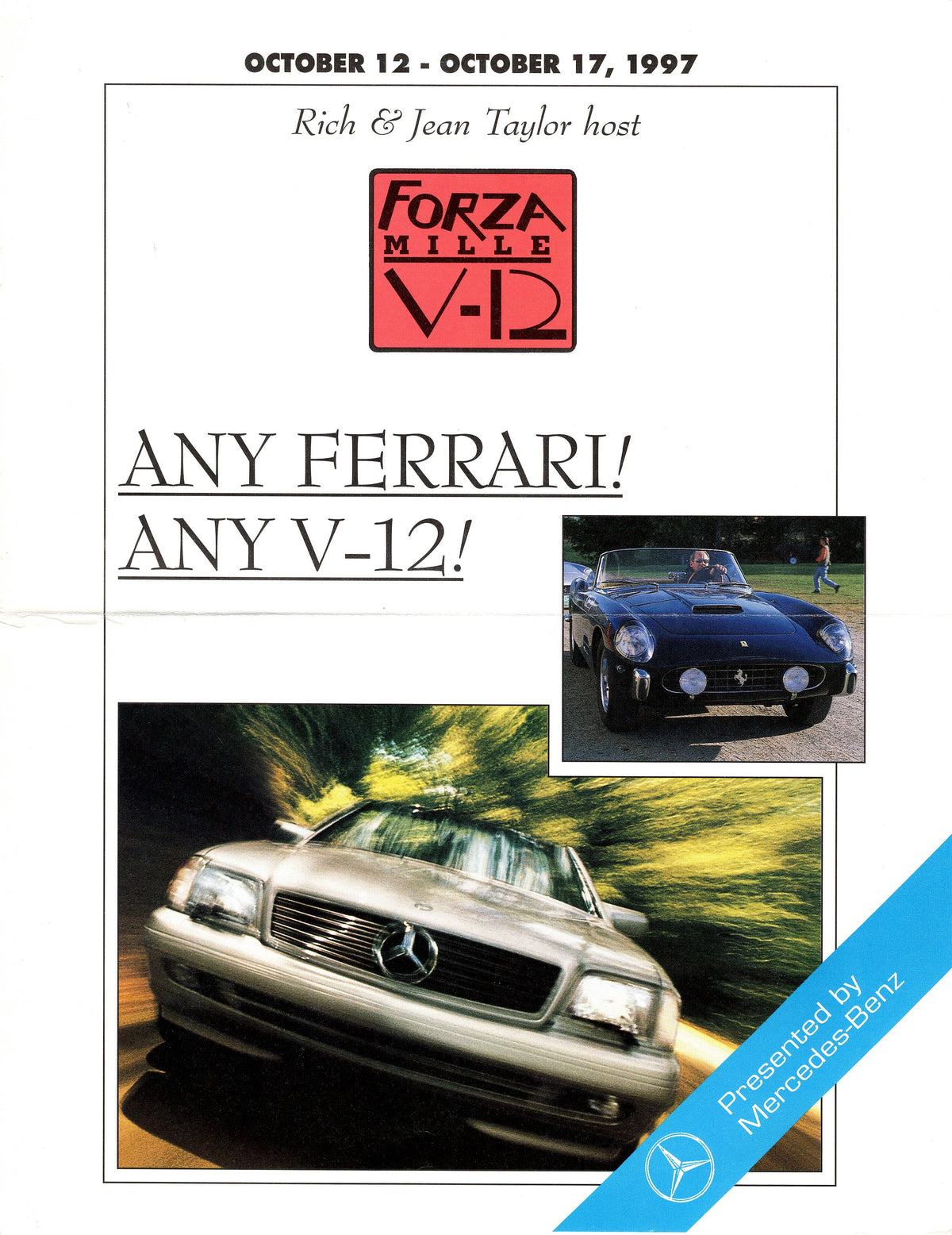 Forza Mille V-12 1997 Program