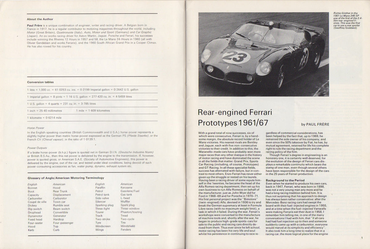 Cars in Profile No.1