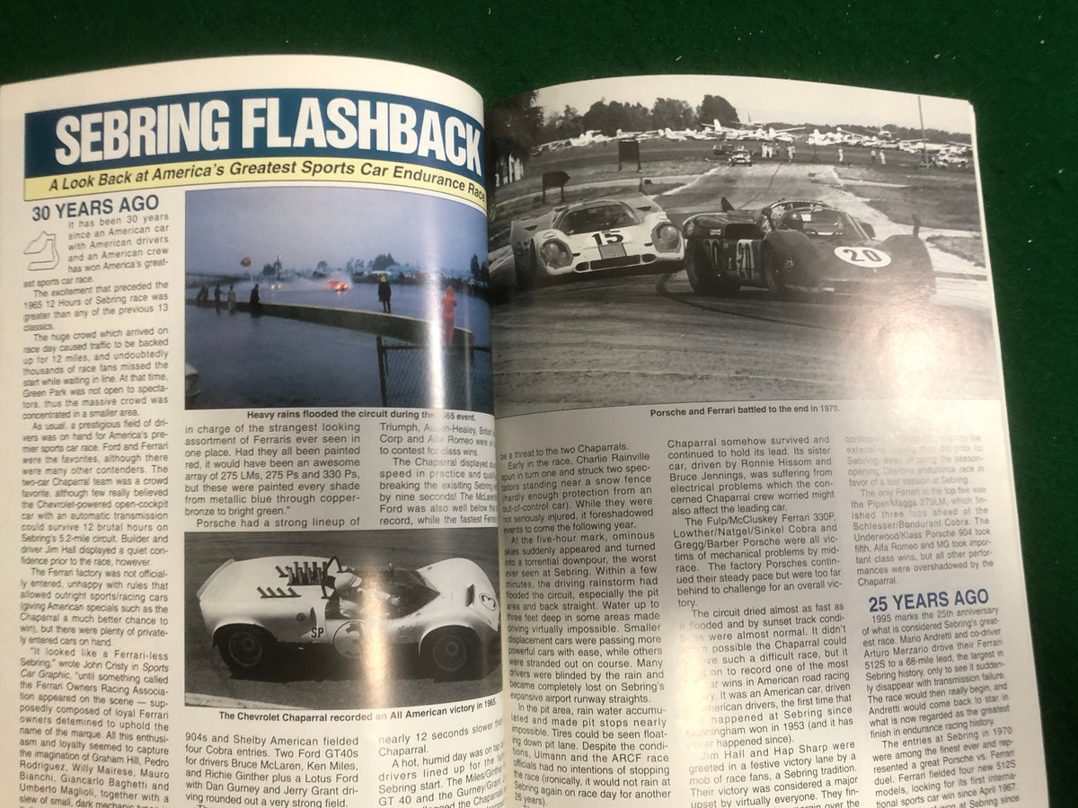 Sebring 12 Hours - 1995 Grand Prix Of Endurance Program