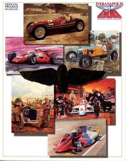 Indianapolis 500 Program 1992