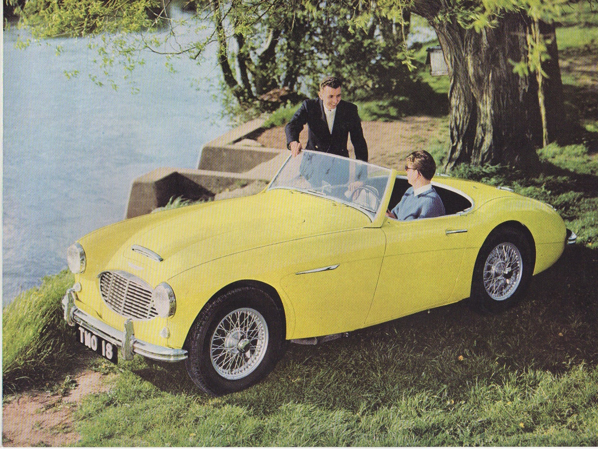 Austin Healey 3000 Brochure 1960