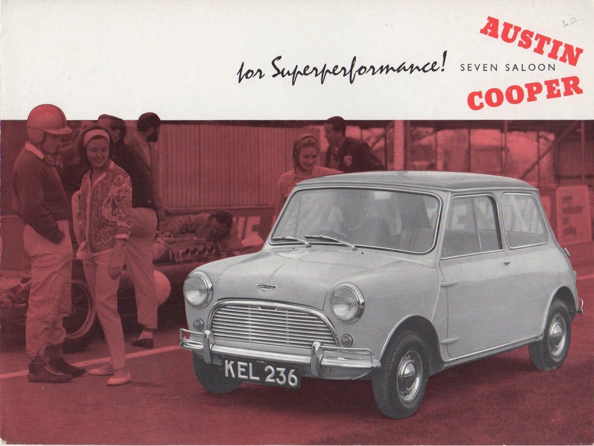 Austin Cooper Brochure 1963