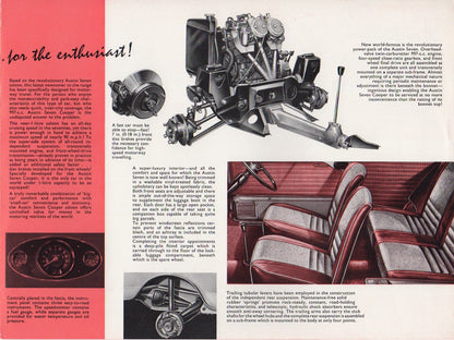 Austin Cooper Brochure 1963
