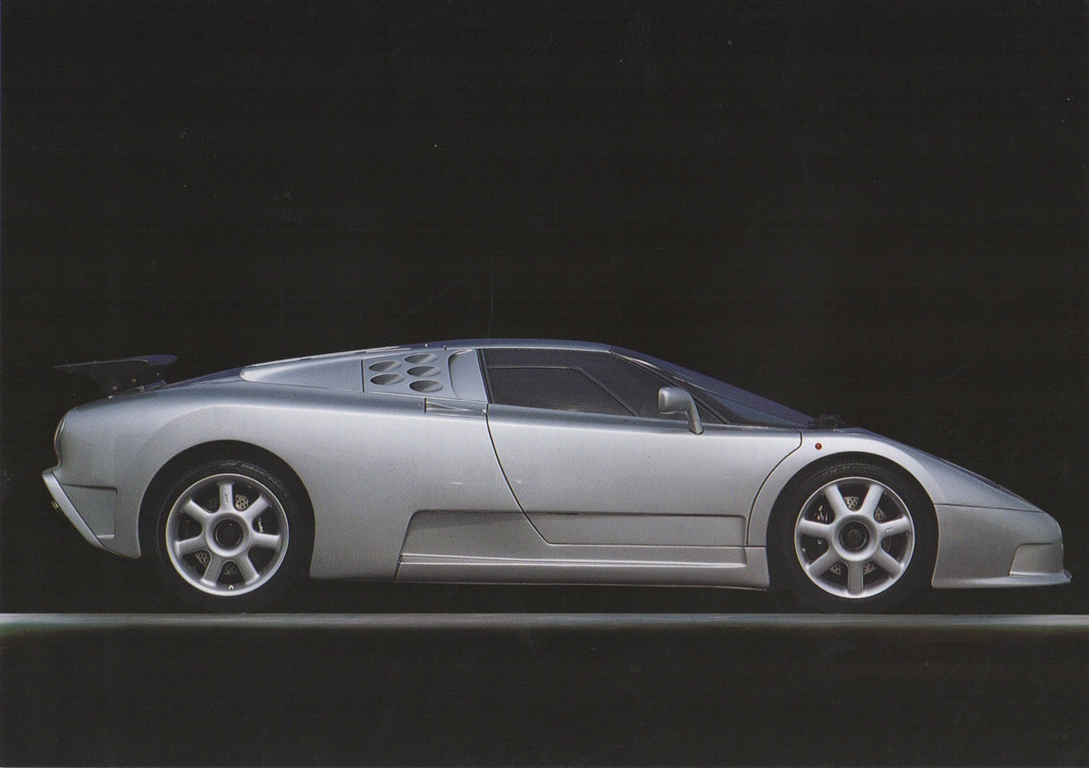 Bugatti EB110 Sport Stradale Brochure