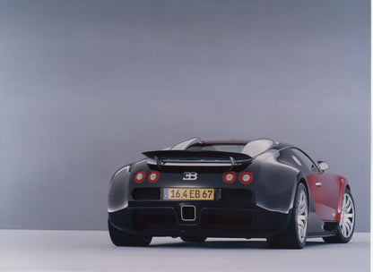 Bugatti Press Kit 2001 Frankfurt - Veyron