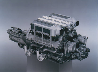 Bugatti Press Kit 2001 Frankfurt - Veyron