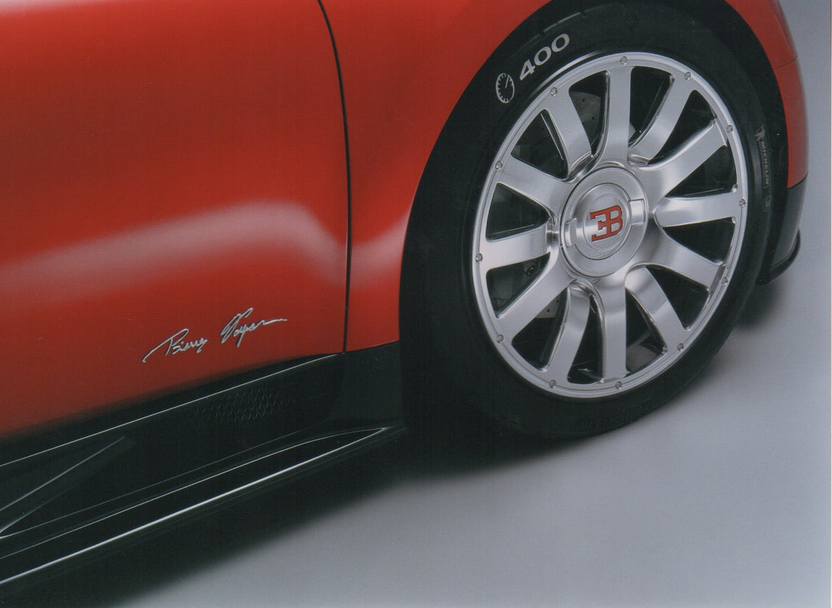 Bugatti Press Kit 2001 Frankfurt - Veyron