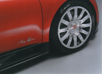 Bugatti Press Kit 2001 Frankfurt - Veyron