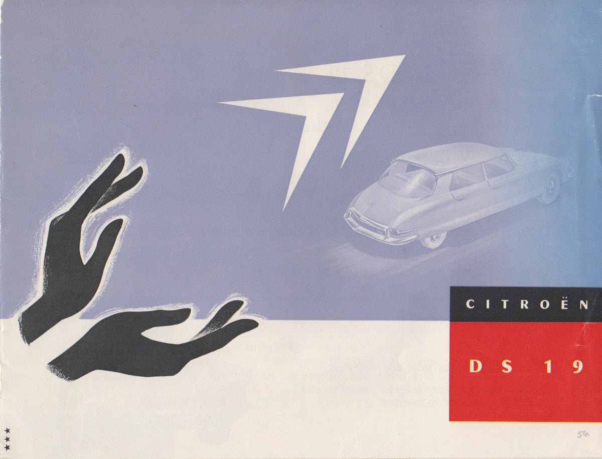 Citroen DS19 1956 Brochure