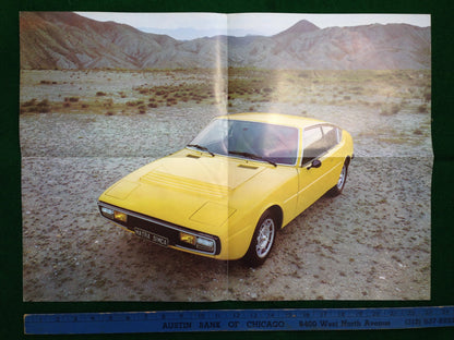 Matra Simca Bagheera Brochure 1973