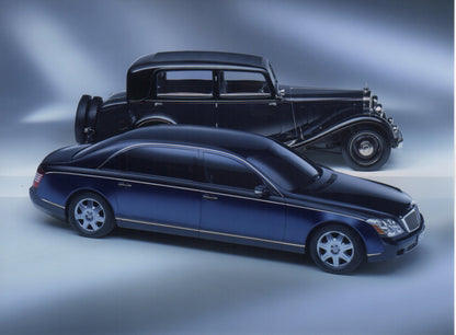 Maybach Press Kit 2002 Geneva