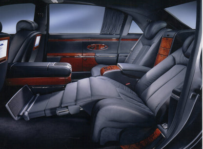 Maybach Press Kit 2002 Geneva