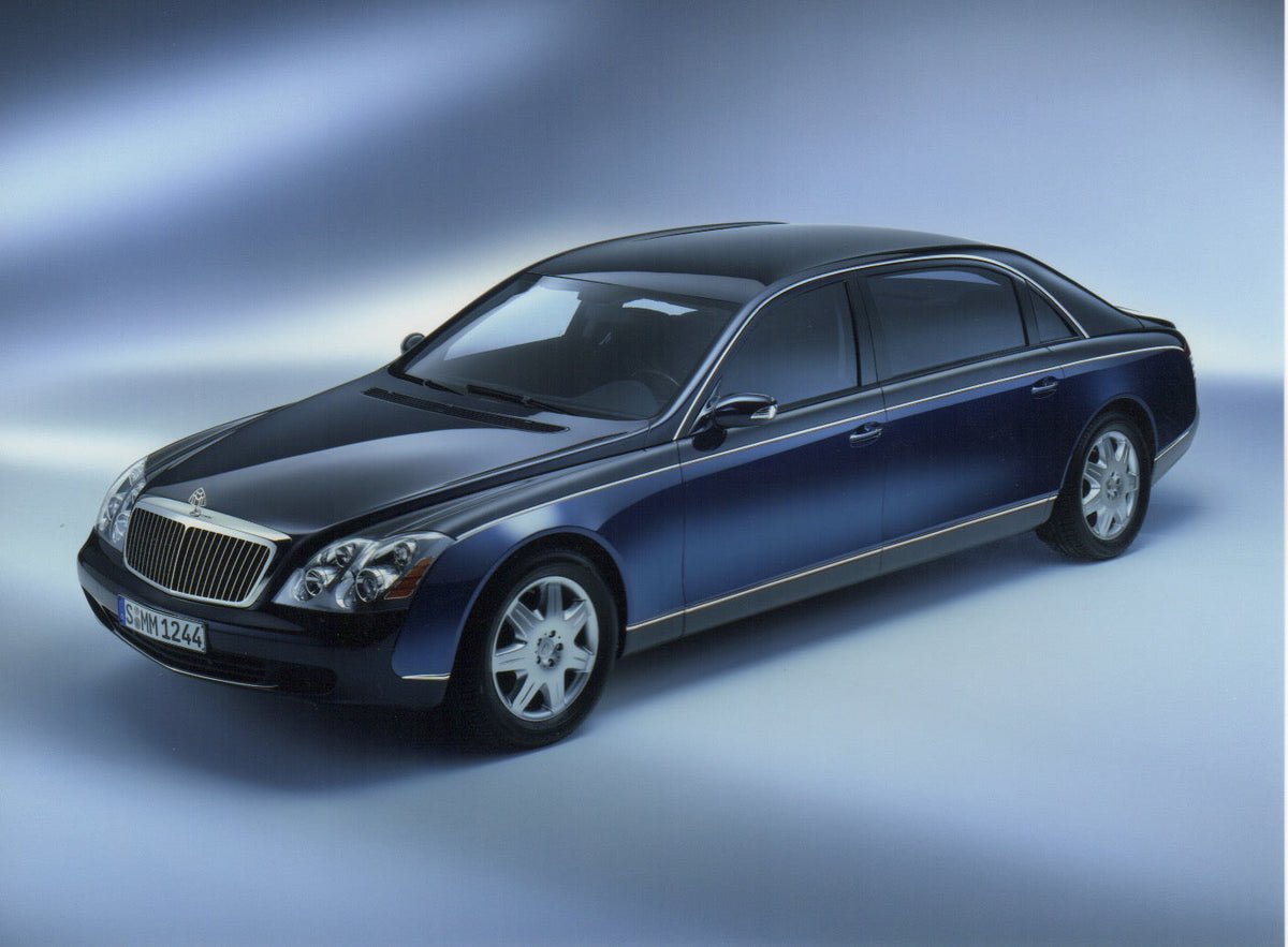Maybach Press Kit 2002 Geneva