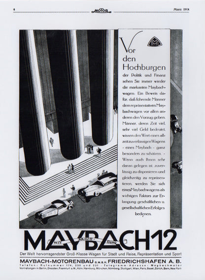 Maybach Press Kit 2002 Geneva