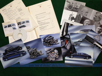 Maybach Press Kit 2002 Geneva