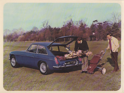 MG MGB GT Brochure 1966