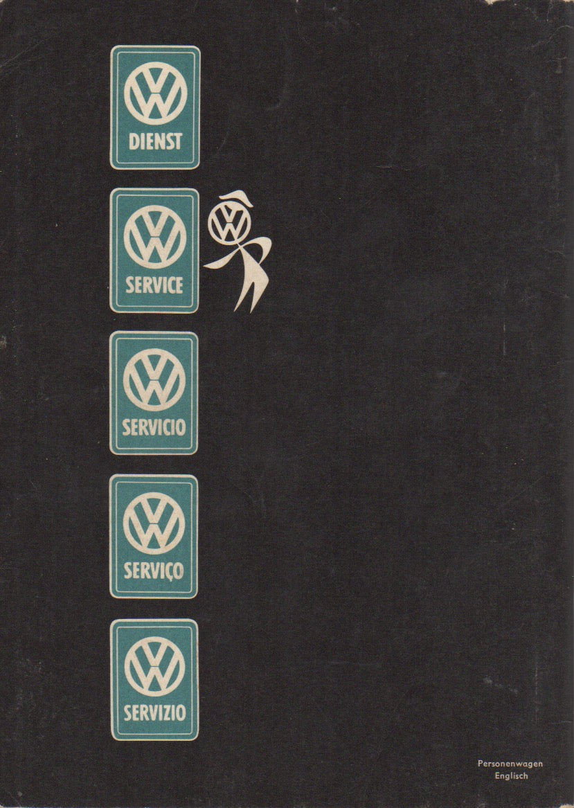 Volkswagen VW Beetle Owner's Instruction Manual 1961
