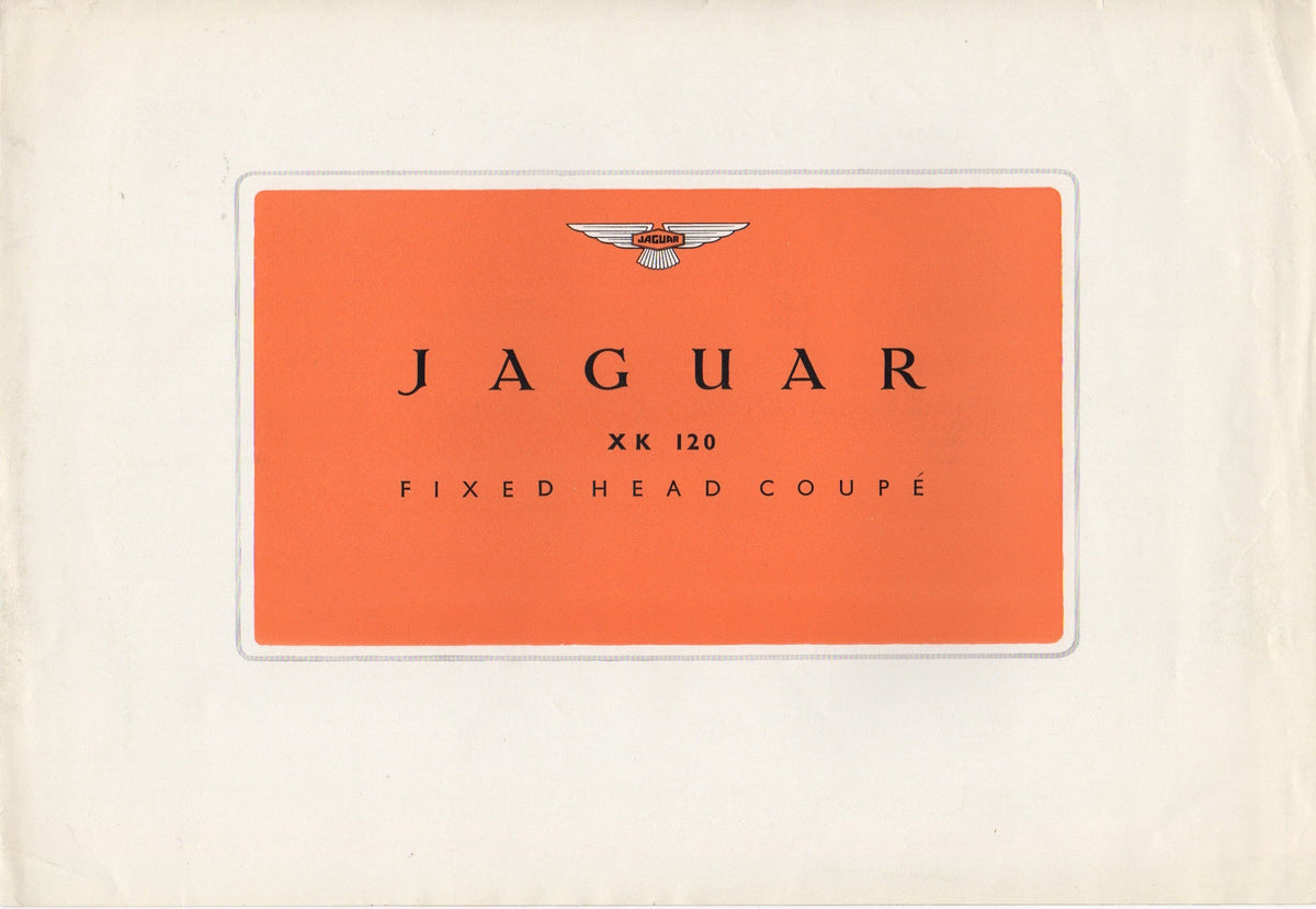 Jaguar XK 120 Brochure 1952