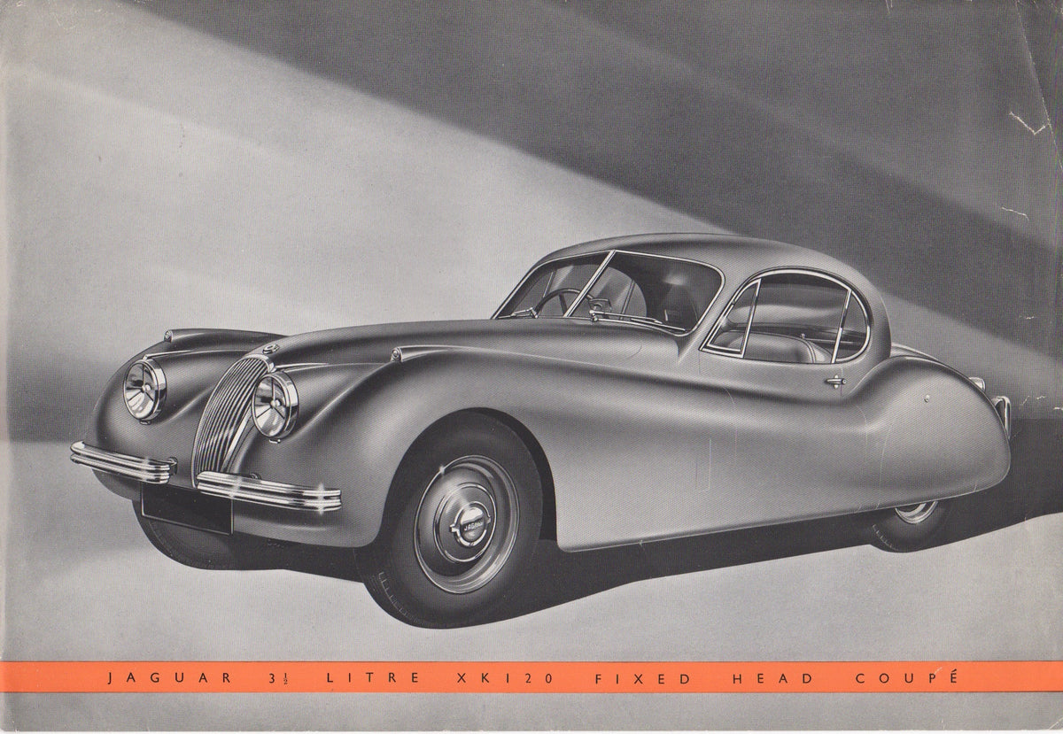 Jaguar XK 120 Brochure 1952