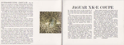 Jaguar 1963 Model Year Line-up