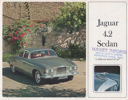 Jaguar 4.2 Sedan Brochure 1965