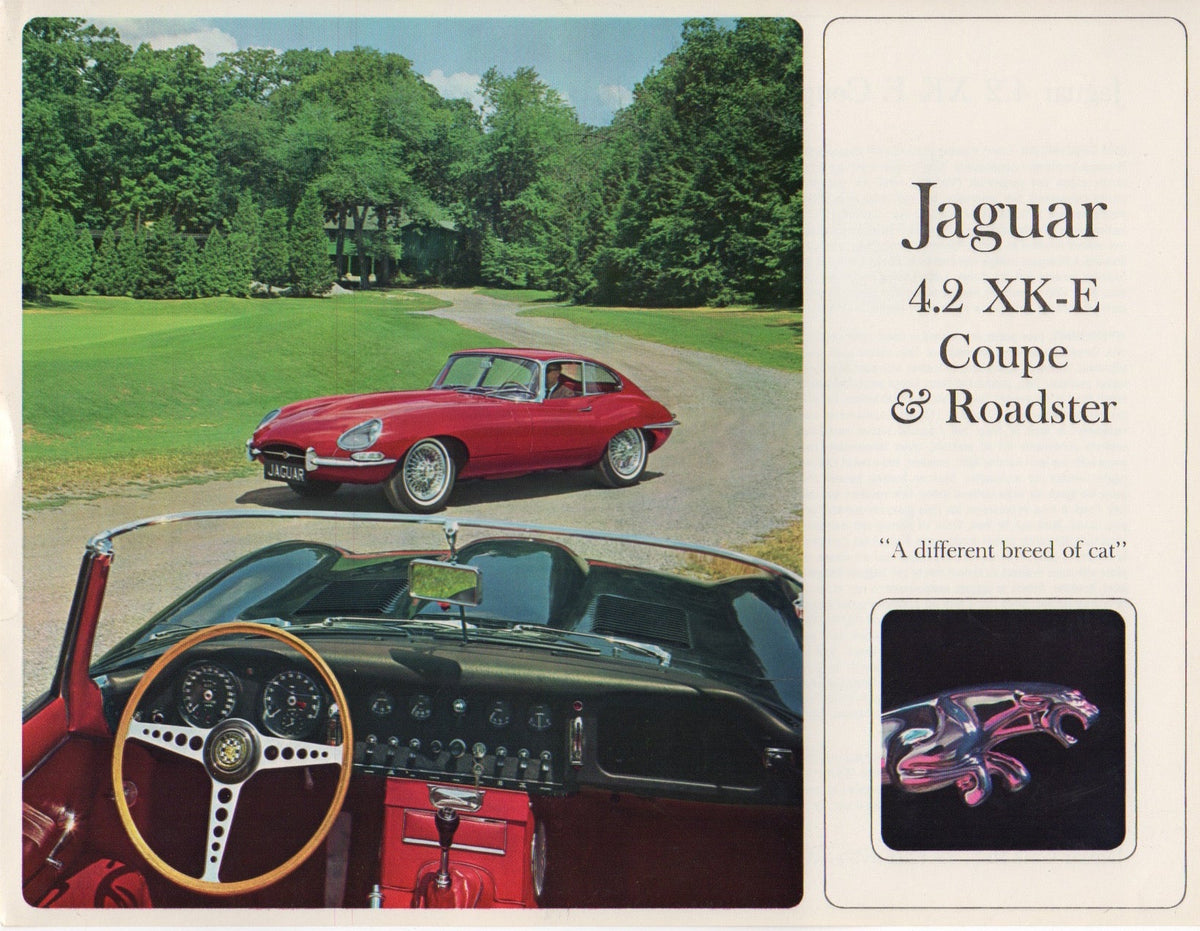 Jaguar 4.2 XK-E Brochure 1965