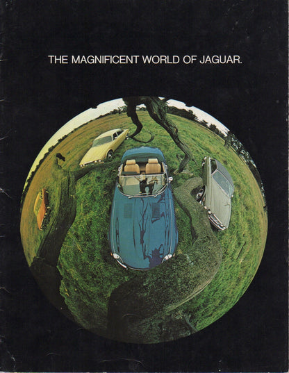 Jaguar V-12 E-Type - XJ12C - XJ12L - XJ6 Deluxe Brochure 1974
